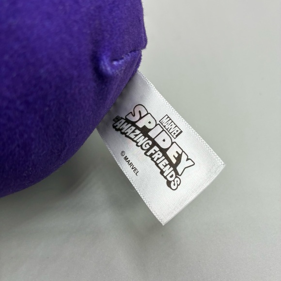 Squishmallow Marvel Spidey Amazing Friends HugMees Ghost Spider Plush 10” - Picture 3 of 4